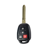 G Chip Remote Car Key Replacement for 2012-2014 Toyota Camry 4 Button HYQ12BDM  KR-T4SB